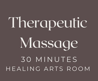 Massage | 30 Minute Massage in Healing Arts Room